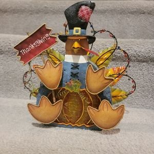 Home Interior Thanksgiving Turkey Lantern